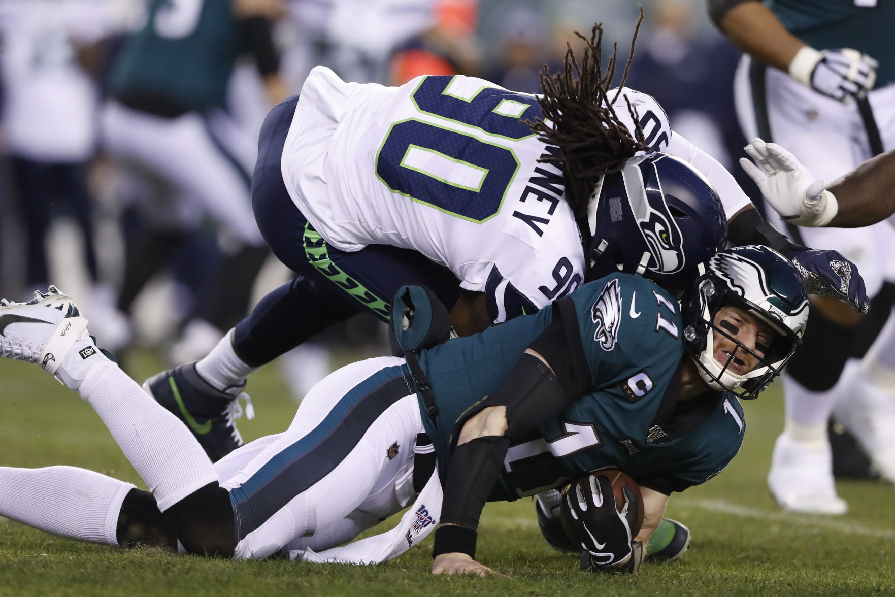 APTOPIX Seahawks Eagles Football